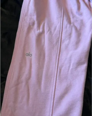 Alo Yoga heavyweight high waist free time straight leg sweatpants thumbnail 3