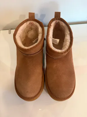 Platform Boots Brown Size 10 thumbnail 4
