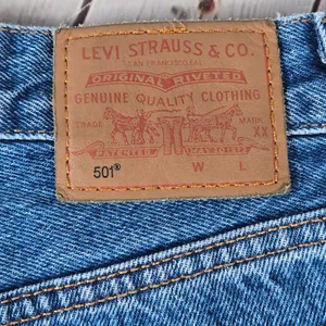 Levis Premium 501 Original 90s Straight Leg Jeans Medium Wash Blue W24 L30 A1959 thumbnail 8