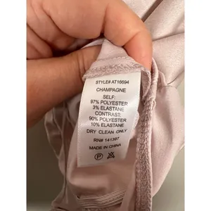 Astr the Label NEW Blush‎ Pink Cami Style Bodysuit Champaign Sz Small Balletcore thumbnail 10