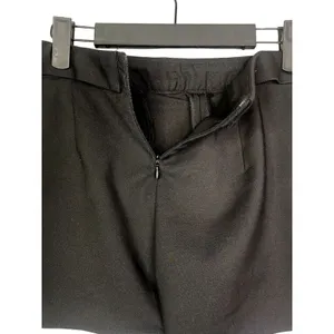 Zara Symmetrical Wrap Style Envelope City Skort Pockets Back Zipper S Black thumbnail 5