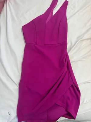 Hello Molly One-Shoulder Mini Dress thumbnail 1