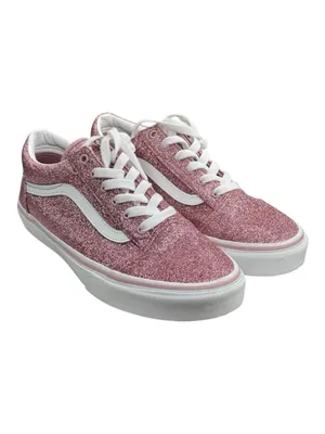 HTF: new Vans ✌︎︎ Old Skool Glitter Skate Shoe Sneaker ✌︎︎ Rose Gold Pink ✌︎︎ 7M thumbnail 11