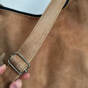 Cow Leather Purse Western Tan & Silver Embellishment Purse thumbnail 4