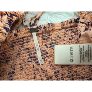 Free people sunday floral crop‎ top shirt XS thumbnail 3