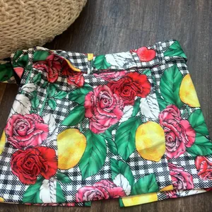 Tiger Mist Kaelee Skirt in Floral Checkers thumbnail 5