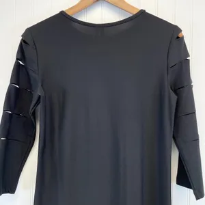 NEW Love Scarlett Womens S Knit Dress Black Cutout s Grunge Gothic‎ Stretchy thumbnail 11