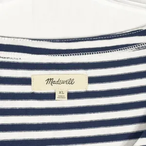 Madewell XL Top Organic Cotton Lyndale Oversized Tee Classic‎ Indigo Blue 1298 thumbnail 10