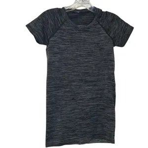 Lululemon Swiftly Tech Short Sleeve 2.0 Black white women's 4 thumbnail 2