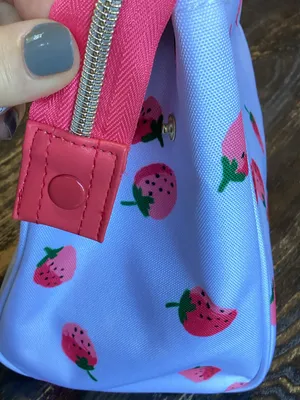 kate spade Strawberry Lunch Tote with Clear Storage Container thumbnail 5