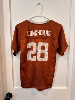 Russell Athletic University of Texas Russell Burnt Orange Football Jersey with White Accents thumbnail 3