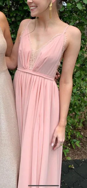 Michael Costello x Revolve Pink Maxi Dress thumbnail 2
