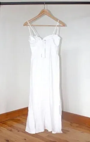 1HR SALE ⚡Reformation Prune Dress (White) thumbnail 4