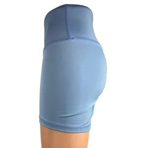 Agent84 Womens Blue Scrunch High Waist Yoga Workout Athletic Active Shorts Sz M thumbnail 2
