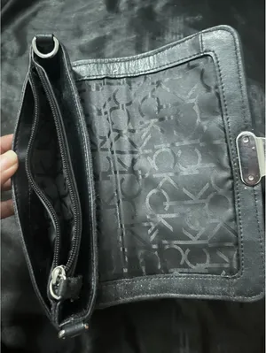 Calvin Klein Signature Logo Canvas Trifold Wallet Clutch thumbnail 3