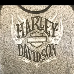 Harley Davidson 3/4 sleeve tee M thumbnail 3