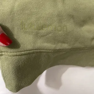Lululemon Perfectly Oversized Crew Pullover Bronze Green Size 14 thumbnail 7
