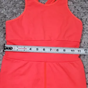 READ Free People Movement Every Single Time Runsie Neon Coral Orange Size XS/S thumbnail 8