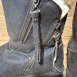 Bearpaw Mimi Boots Womens Sz 8 Brown‎ Suede Wool Lined Warm Winter 1901W-MIMI thumbnail 11