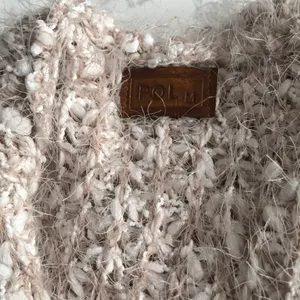 NEW POL Fuzzy Mauve Hooded Cardigan thumbnail 3