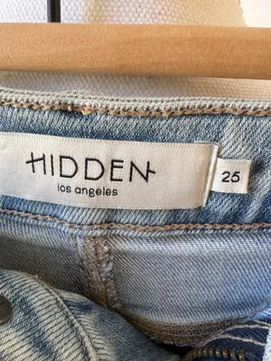 Hidden wide leg crop jeans Nori thumbnail 5