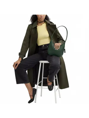 Coach Originals Curve Zip Bag Brass / Hunter Green thumbnail 8