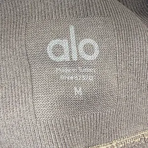 Alo Yoga Womens Seamless High-Waist Radiance Legging Dark Plum Espresso Size‎ M thumbnail 2