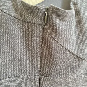 Banana Republic factory charcoal fitted knit midi dress 14 NWT thumbnail 6