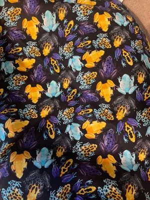 frog bandana Black thumbnail 3