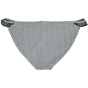 Aerie Seersucker Ruffle Bikini Bottom Striped with Gingham Ruffles Size‎ M NWT thumbnail 2