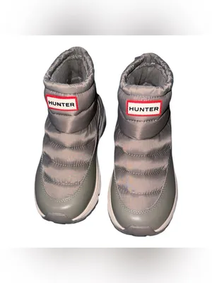 NWT $150 Hunter Anne Waterproof Snow Boots Pull On Quilted Women's thumbnail 3
