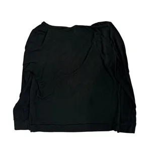 Victoria's Secret Long Sleeve Pajama Shirt in Black, Size L thumbnail 3