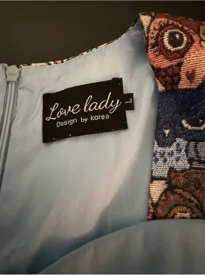 Love Lady Design by Korea Owl Romper Womens Large thumbnail 2