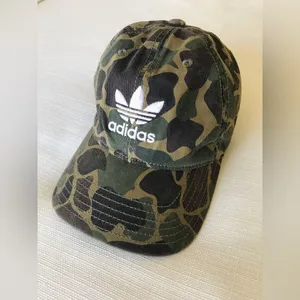 Adidas Originals Forest Camo Relaxed Fit Strapback Hat thumbnail 3