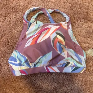 Splendid SP90271 MLT Women M EAST CAPE RSC HIGH NECK BRA SWIM TOP Multicolor NWT thumbnail 3