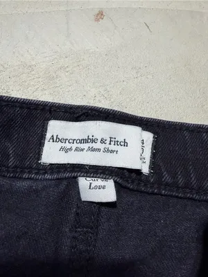 Abercrombie & fitch black High rise mom short curve love 24/00 thumbnail 4