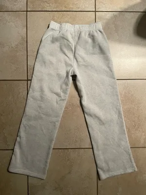 Gray wide leg sweats Size M thumbnail 2