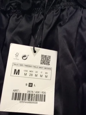 ZARA satin top thumbnail 3