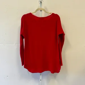 Charter Club Luxury Red 100% Cashmere Crew Neck Sweater Pullover Small Knit‎ thumbnail 2