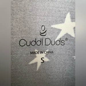 Cuddl Duds Cozy Jersey Sleep Shirt size Small Comfortable night Moons Stars thumbnail 3