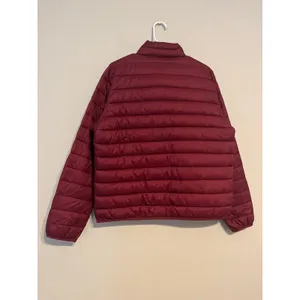 Abercrombie & Fitch Dark Red Puffer Jacket Logo Lightweight Size XL thumbnail 8