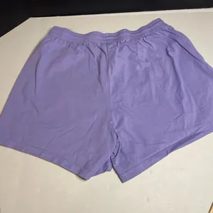 Adidas Streetball Shorts Lavender Purple Womens Sz XL Elastic Waist Drawstring thumbnail 4