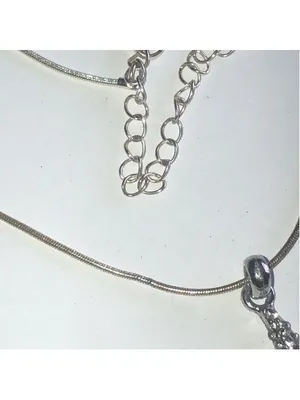 Silver Tone CZ Rhinestone Starfish Boho Pendant Necklace thumbnail 6