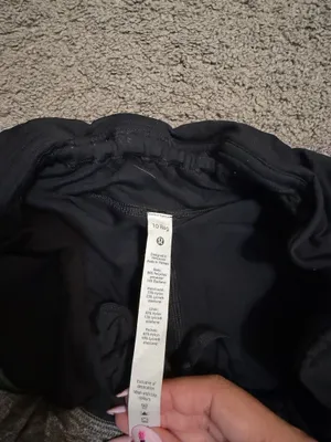 Lululemon Grey and Black Athletic Skirt Size 10 thumbnail 3