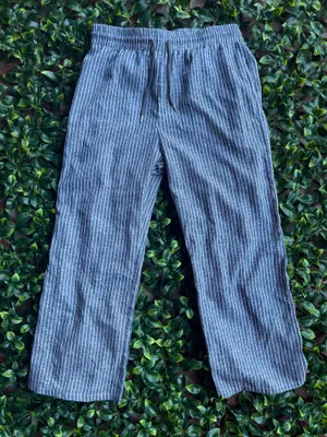 Striped pants Blue Size XL thumbnail 1