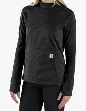Carhartt Force Relaxed Fit Long Sleeve Pullover Sz L Women’s Frosted Hiking thumbnail 1