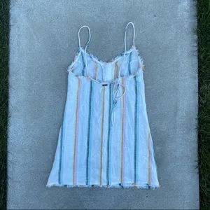 Billabong x The Salty Blonde Sunny Stripes Slip Dress size S Small thumbnail 2