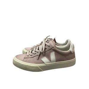 Veja‎ Campo Sneakers Womens Size 7 "Babe White" Nubuck Leather Low Top Lace Up thumbnail 10