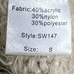 Elan Cream Long Sleeve Sweater - Size Small - VGUC thumbnail 5