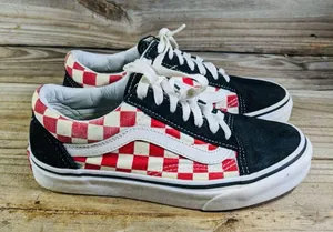 Vans old skool checkered men's size 3.5 women 5.00 thumbnail 6